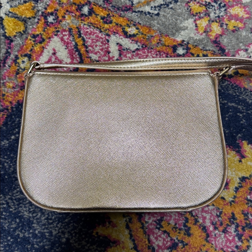 Kate Spade Gold Crossbody Bag with Flap Closure - Picture 10 of 16
